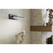 Carston 2 Light 18.25 inch Black Wall Sconce Wall Light